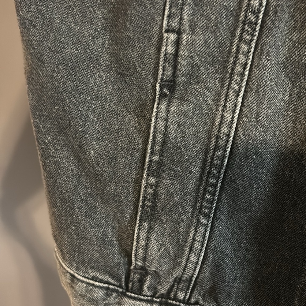 Gray Denim Jacket - image 3